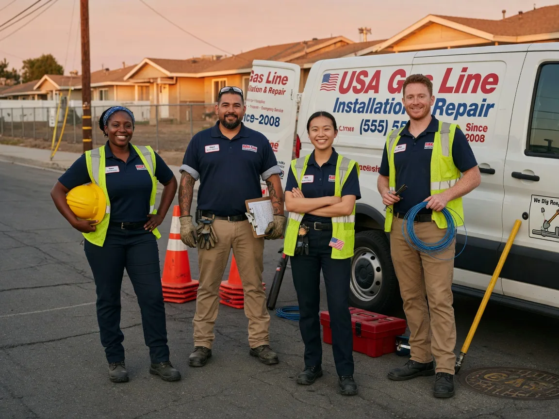 Gas Line Installation company in Mason City, IA